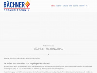baechner.de Webseite Vorschau
