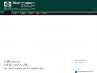 schneck-optik.de Webseite Vorschau