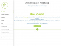 mediographics.de Webseite Vorschau
