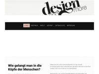 design-more.de Webseite Vorschau