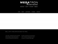 megatron-licht-tontechnik.de Webseite Vorschau