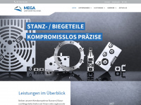 mega-umform.de Webseite Vorschau