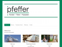 pfeffer-starzach.de Webseite Vorschau