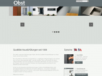 obst-gmbh.de Webseite Vorschau