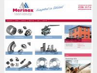 merinox.de Webseite Vorschau