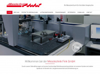 messtechnik-fink.de Webseite Vorschau