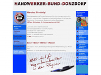 hbd-donzdorf.de Webseite Vorschau