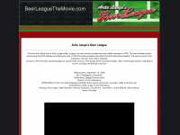 beerleaguethemovie.com Webseite Vorschau