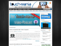 touch-mania.com Webseite Vorschau