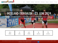 indeland-triathlon.de Webseite Vorschau
