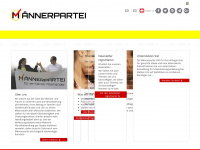maennerpartei.at Webseite Vorschau