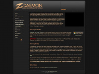 zdaemon.org Webseite Vorschau