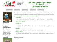 metzgerei-dehmer.de Webseite Vorschau