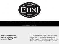 metzgerei-ehni.de Webseite Vorschau