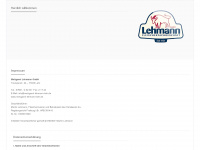 metzgerei-lehmann-lahr.de Webseite Vorschau
