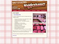 metzgerei-wiggenhauser.de Webseite Vorschau