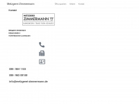 metzgerei-zimmermann.de Webseite Vorschau