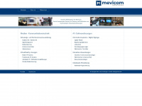 mevicom.de Webseite Vorschau
