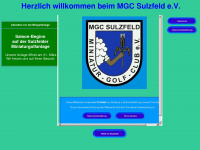 mgc-sulzfeld.de Webseite Vorschau