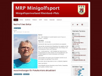 mrp-minigolfsport.de Webseite Vorschau