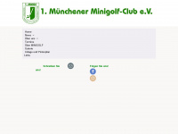 minigolf-mmgc.de Webseite Vorschau