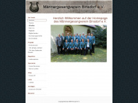 mgv-binsdorf.de Webseite Vorschau