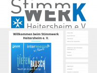 stimmwerk-heitersheim.de Webseite Vorschau