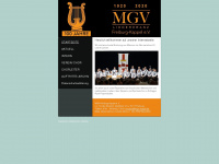 mgv-kappel.de Webseite Vorschau