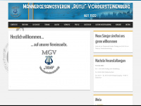 mgv-ruetli.de Webseite Vorschau