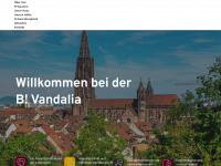vandalia-freiburg.de Webseite Vorschau
