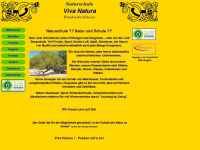 naturschule.info Webseite Vorschau