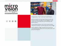 microvision-engineering.de Webseite Vorschau