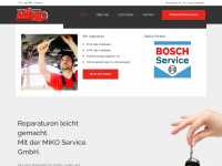 miko-service.de Webseite Vorschau
