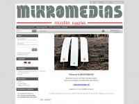 mikromedias.de Webseite Vorschau
