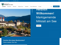 millstatt.at Webseite Vorschau