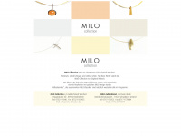 milo-collection.de Webseite Vorschau