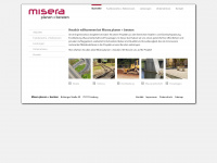 misera.de Webseite Vorschau