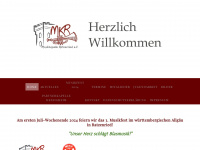 mk-ratzenried.de Webseite Vorschau