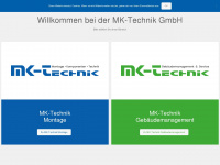 mk-technik.com Webseite Vorschau