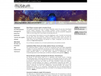 museumsreport.de Webseite Vorschau