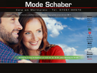mode-schaber.de Webseite Vorschau