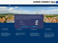 modusconsult-ulm.de Webseite Vorschau