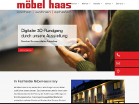 moebel-haas.de Webseite Vorschau