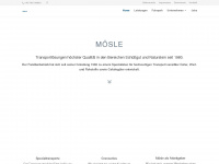 moesle.info Webseite Vorschau