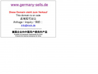 germany-sells.de Webseite Vorschau