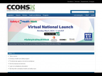 ccohs.ca Webseite Vorschau