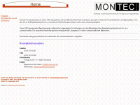 montec-ka.de Webseite Vorschau