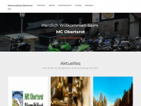 motorradclub-obertsrot.de Webseite Vorschau