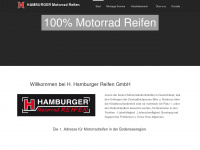 motorradreifen-hamburger.de Webseite Vorschau
