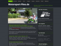 motorsport-ries.de Webseite Vorschau